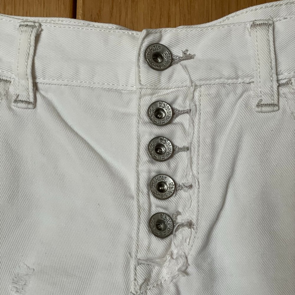 Free People Runaway Cutoff Denim Shorts - Picture 4 of 5